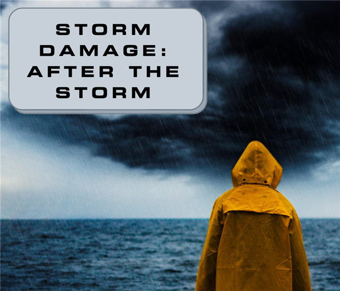 man in a rainjacket standing in a storm